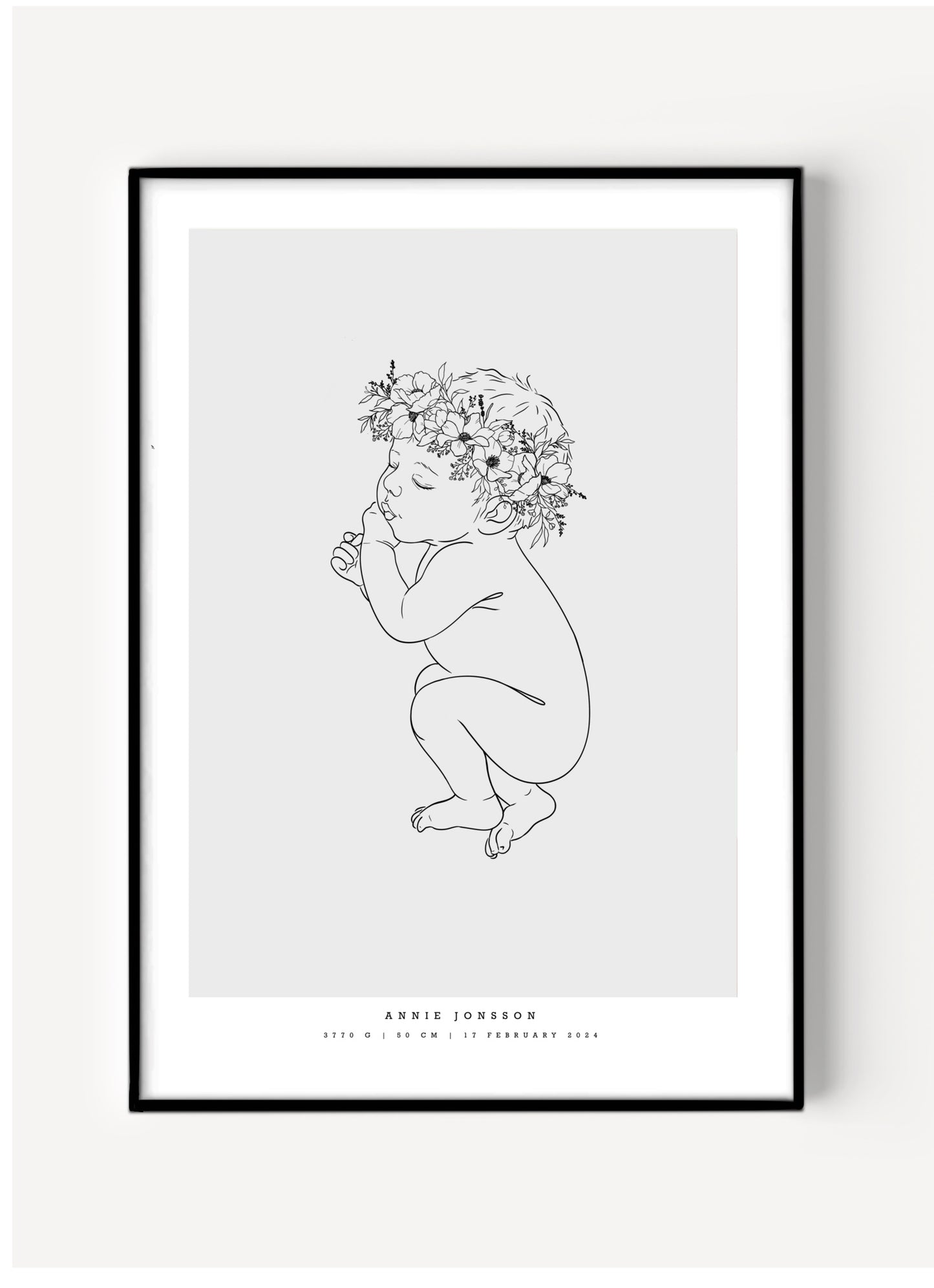 the birth poster