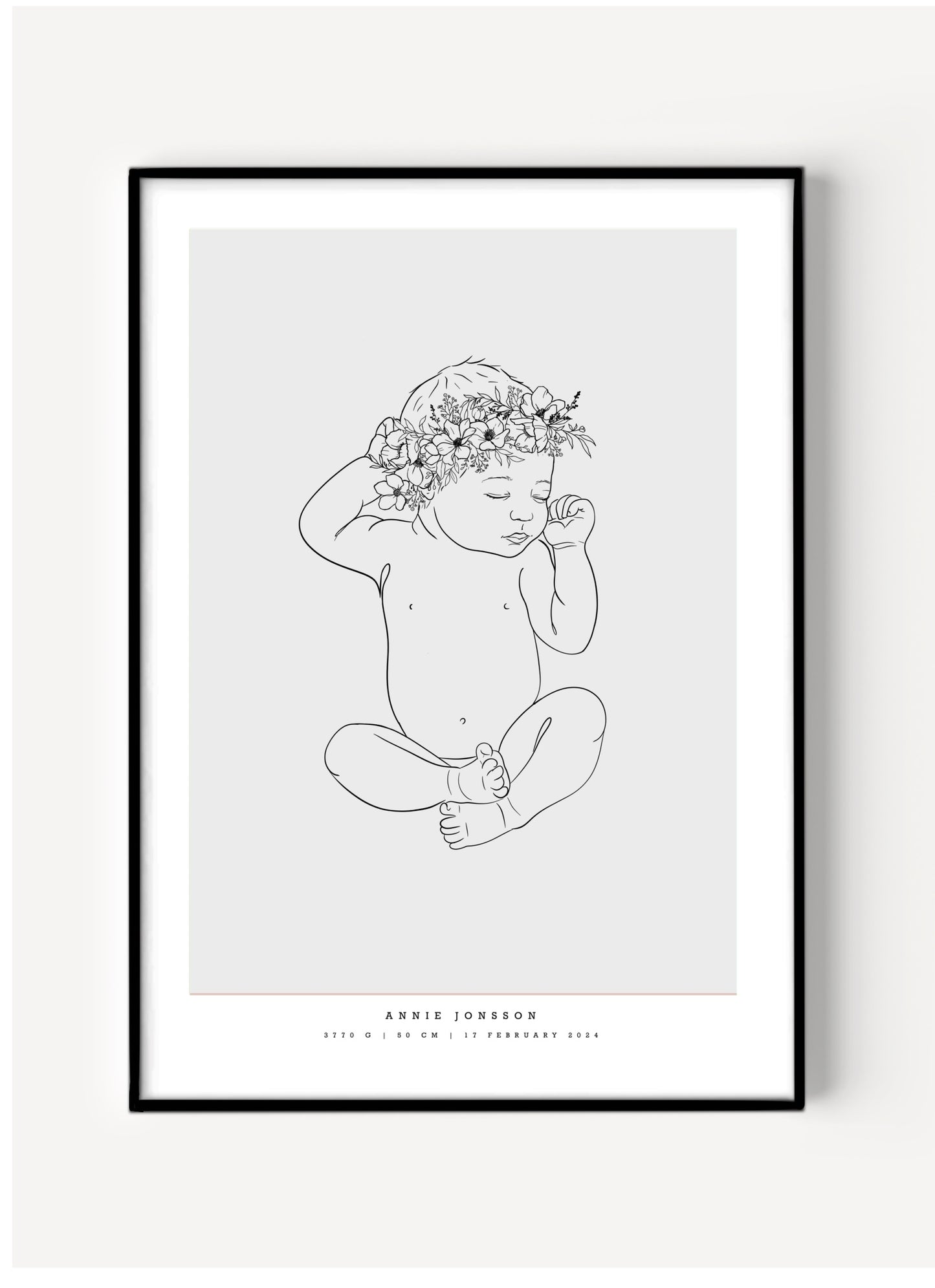 the birth poster