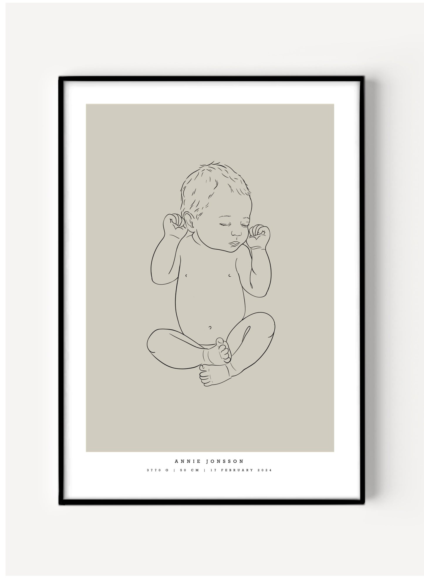 the birth poster