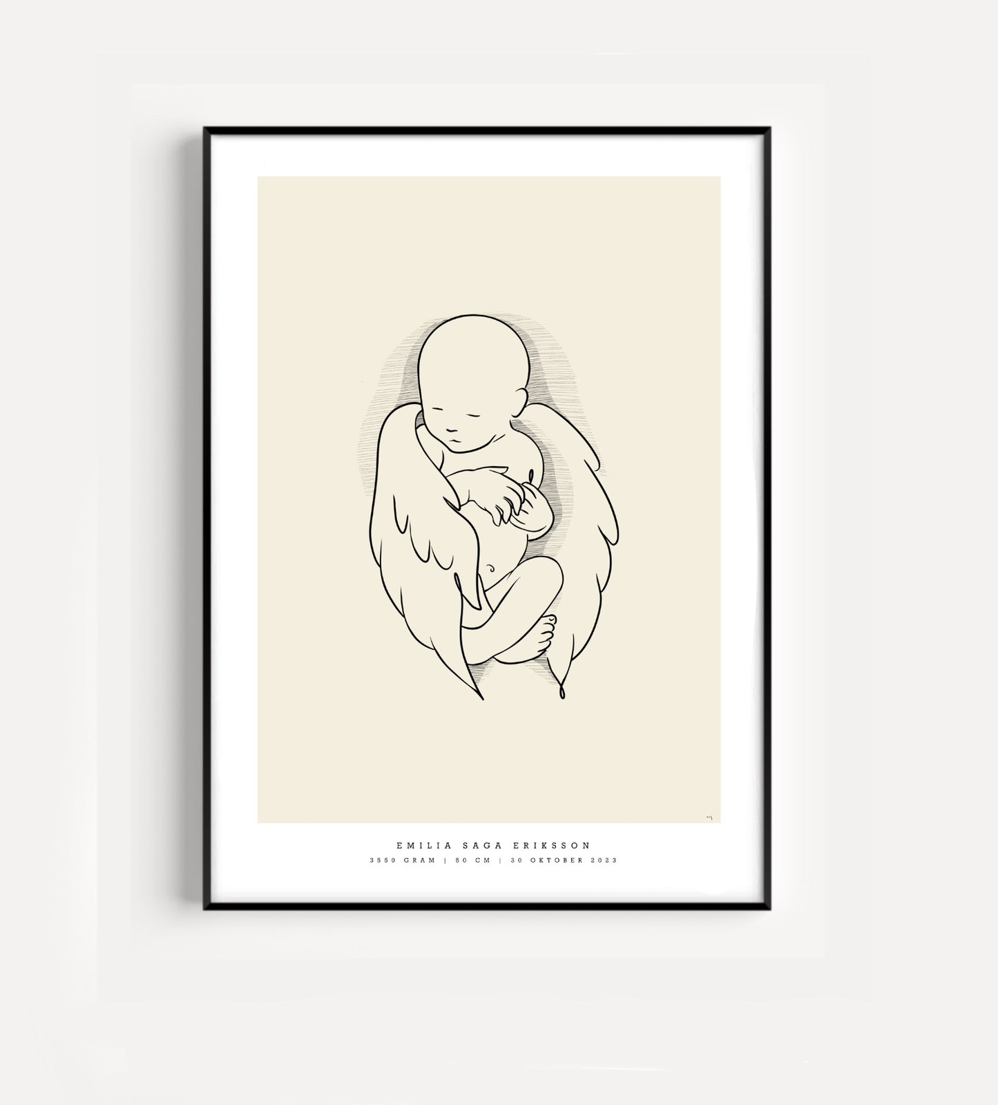 angel birth poster