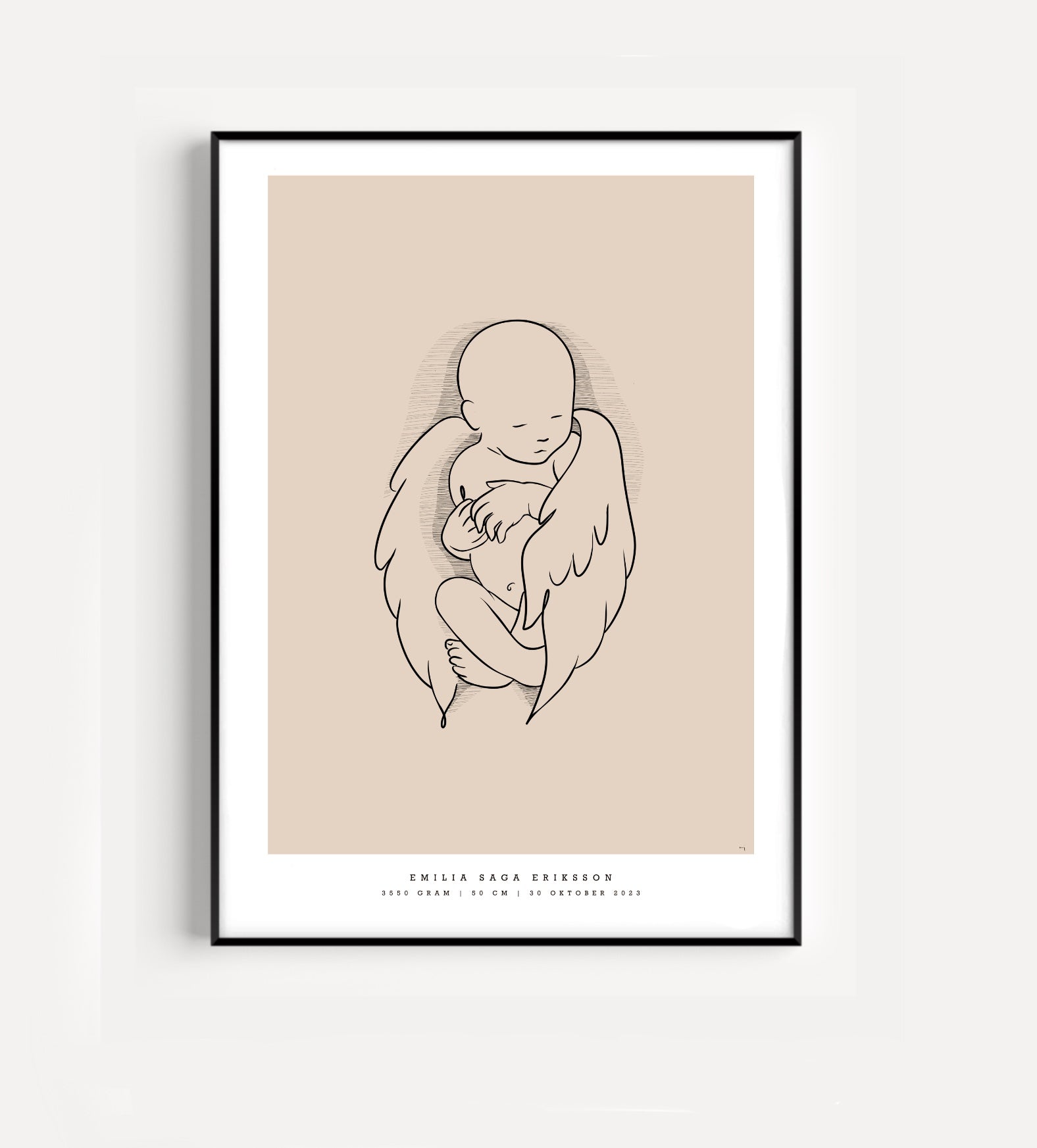 angel birth poster